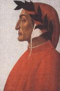 Sandro Botticelli Portrait of Dante Alighieri (mk36) Germany oil painting artist